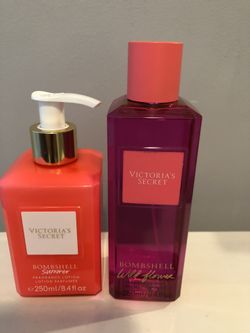 $30 Victoria Mist and Lotion it’s 250 ml each bottle and pick up Gahanna