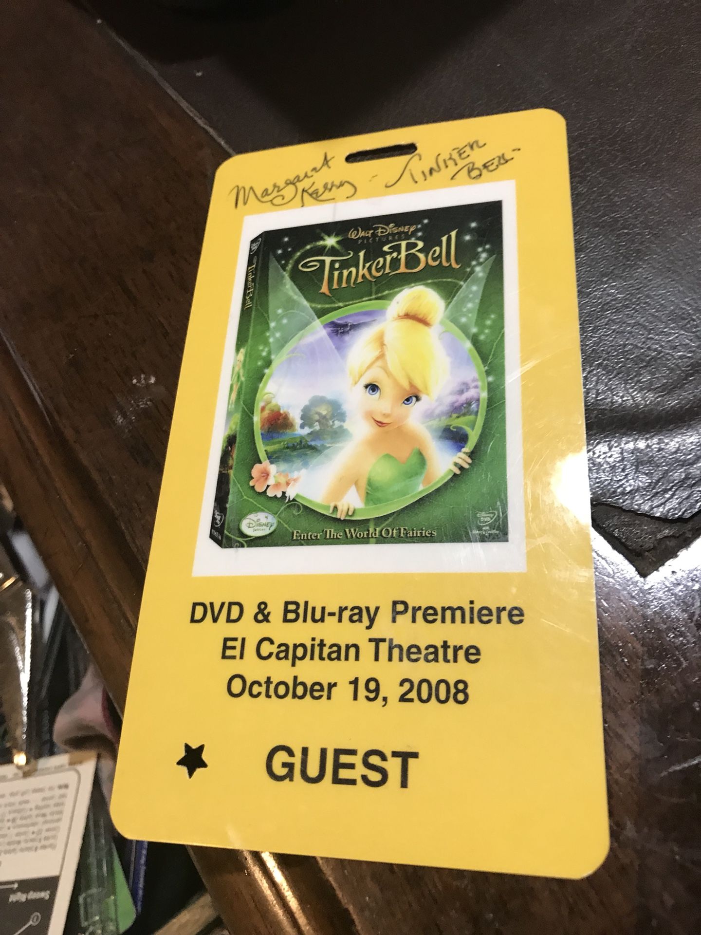 signed Disney premier guest pass. 50% off