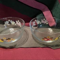 2 Vintage KIG Malaysia Cereal/ Fruit Bowls