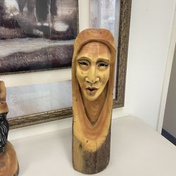 Native American statue