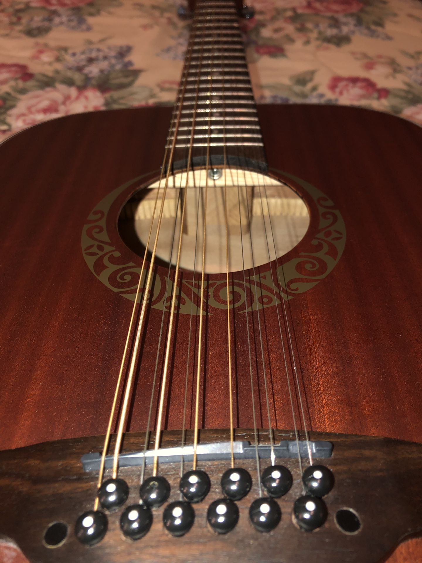 Luna 12 string guitar