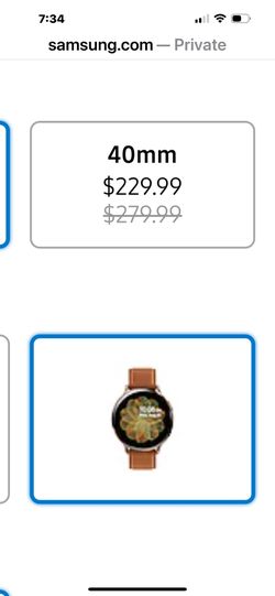 New Samsung Watch 