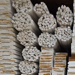 Primed Quarter round and shoemold sale 1/2 x3/4 x12 pies