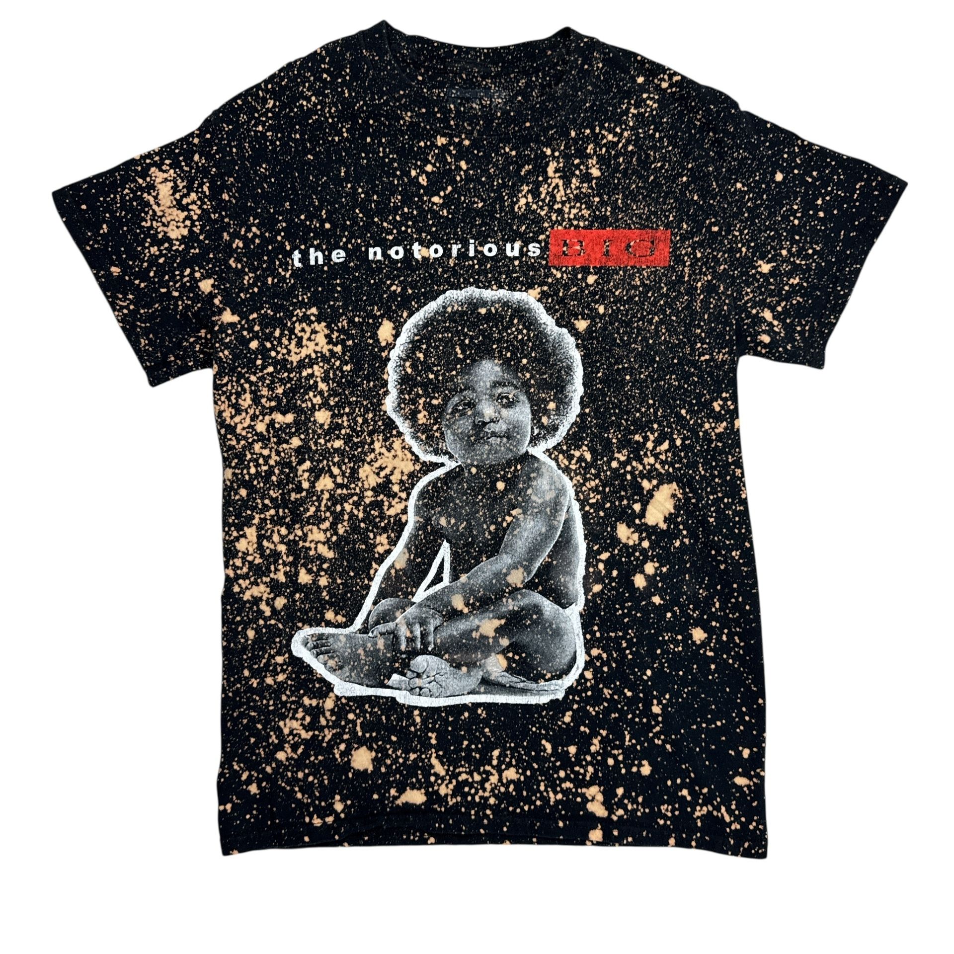 The Notorious BIG Bleached T Shirt