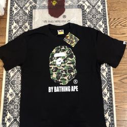 Black Green Camo Bape Tee