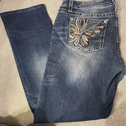 Miss me low rise straight size 30