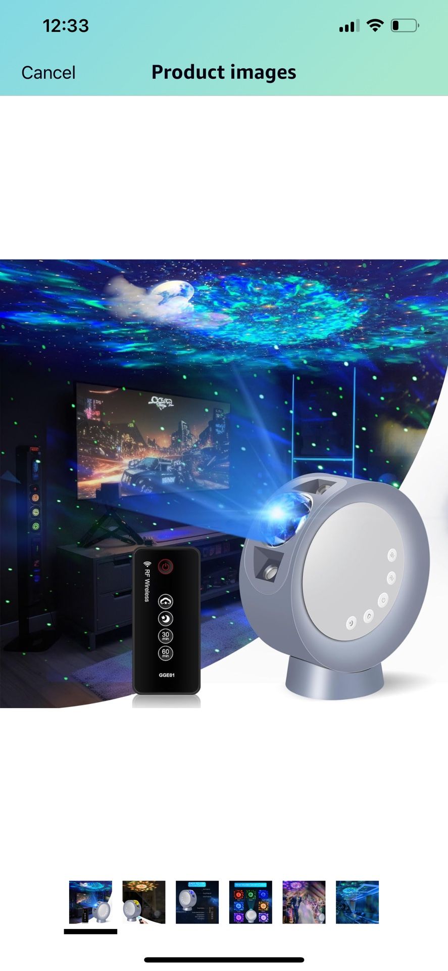 LED Sky Projector Light