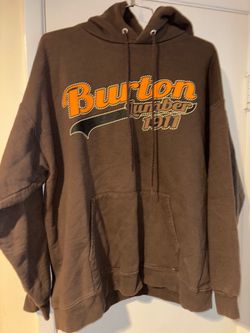 Vintage Burton hoodie large
