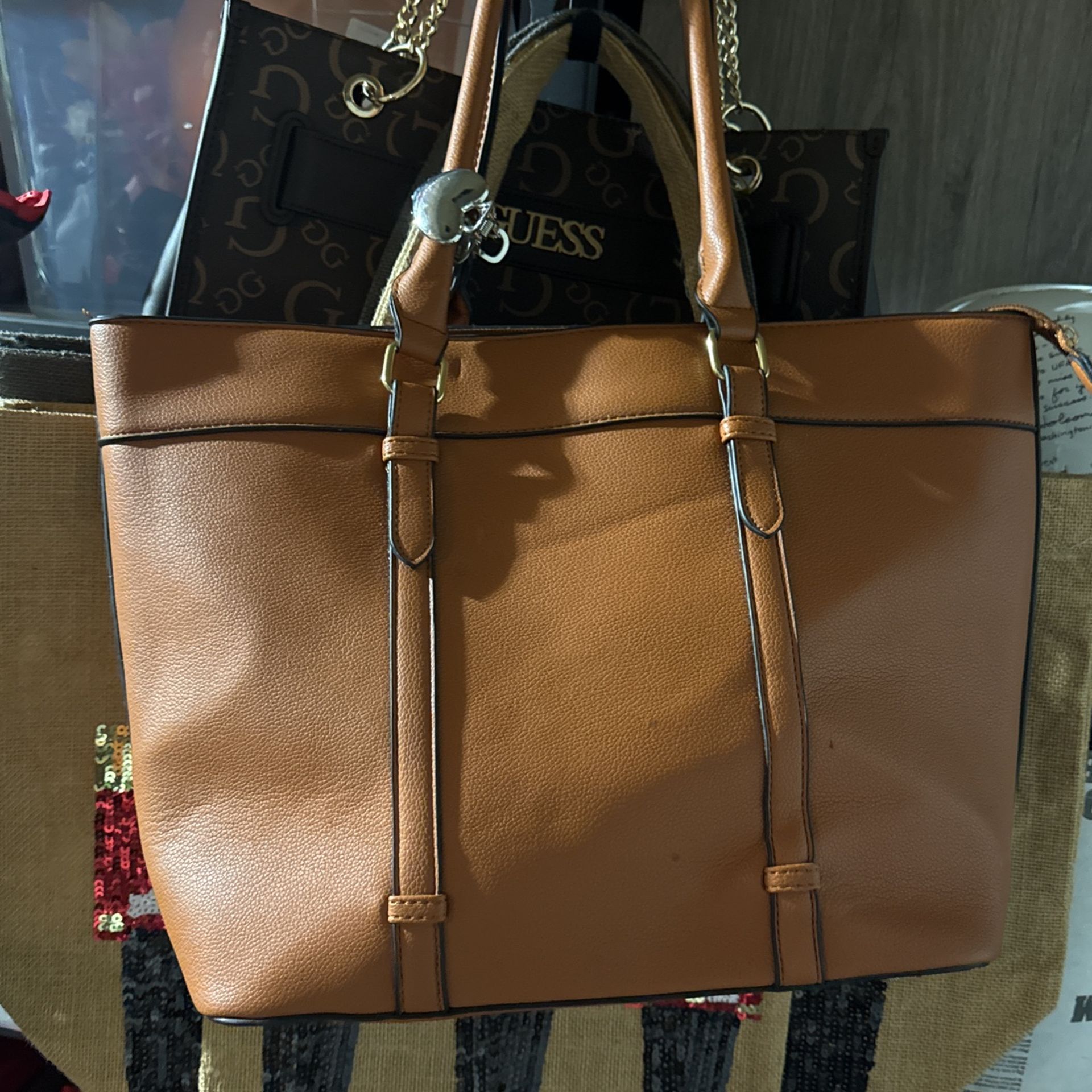 Brown Handbag π $25