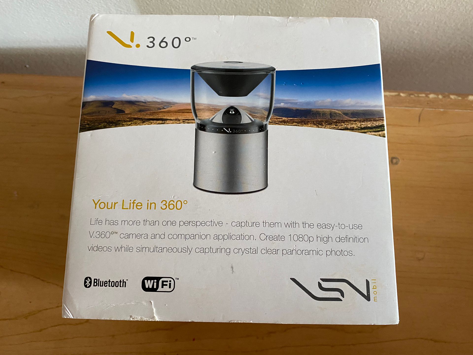 VSN 360 Degree Bluetooth WIFI Camera