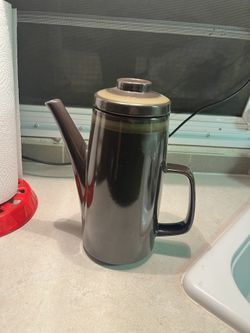 MIKASA TERRAZO  Stone 1970 Coffee Pot Or Tea  # 7502 