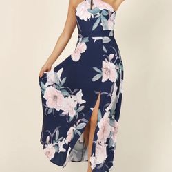 Petal & Pup Floral Maxi Dress Sz 2 NWT 