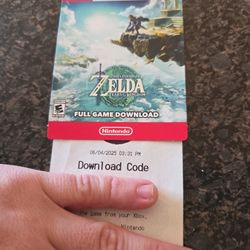 Zelda TOTK digital code
