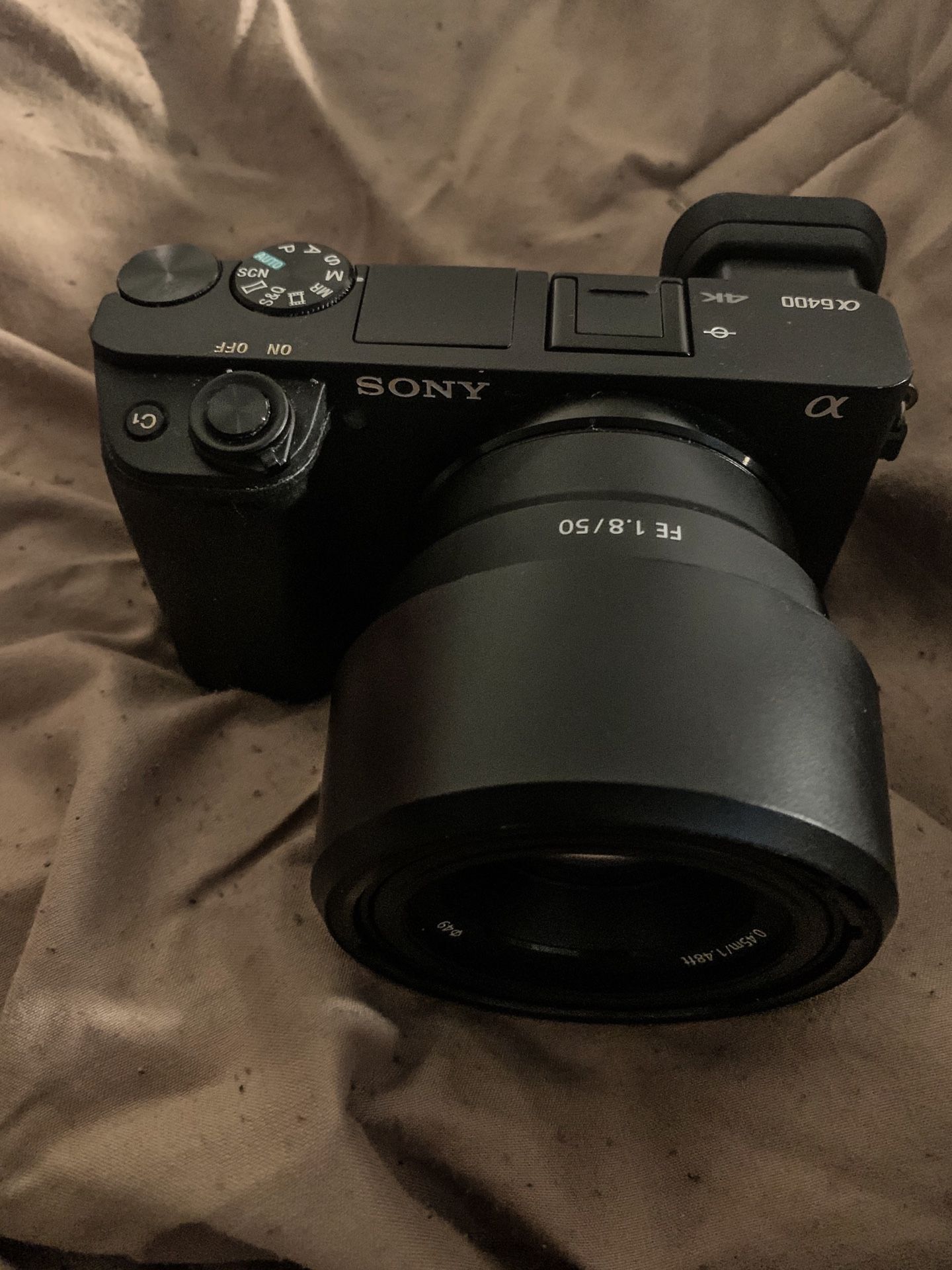 Sony alpha 6400 camera