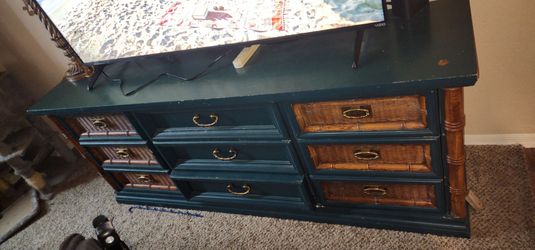 Solid wood dresser