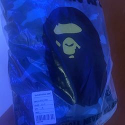Bape Zip up blue