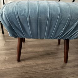 Blue Stool Chair 