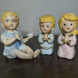 Vintage Ceramic Figurines Set 3