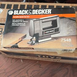 Black and decker variable speed, jigsaw