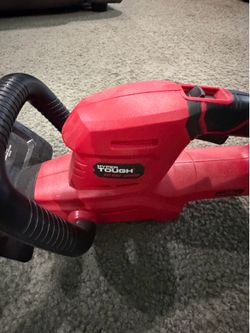 Cordless hedge trimmer.
