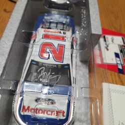 2017 Ryan Blaney Darlignton Autographed