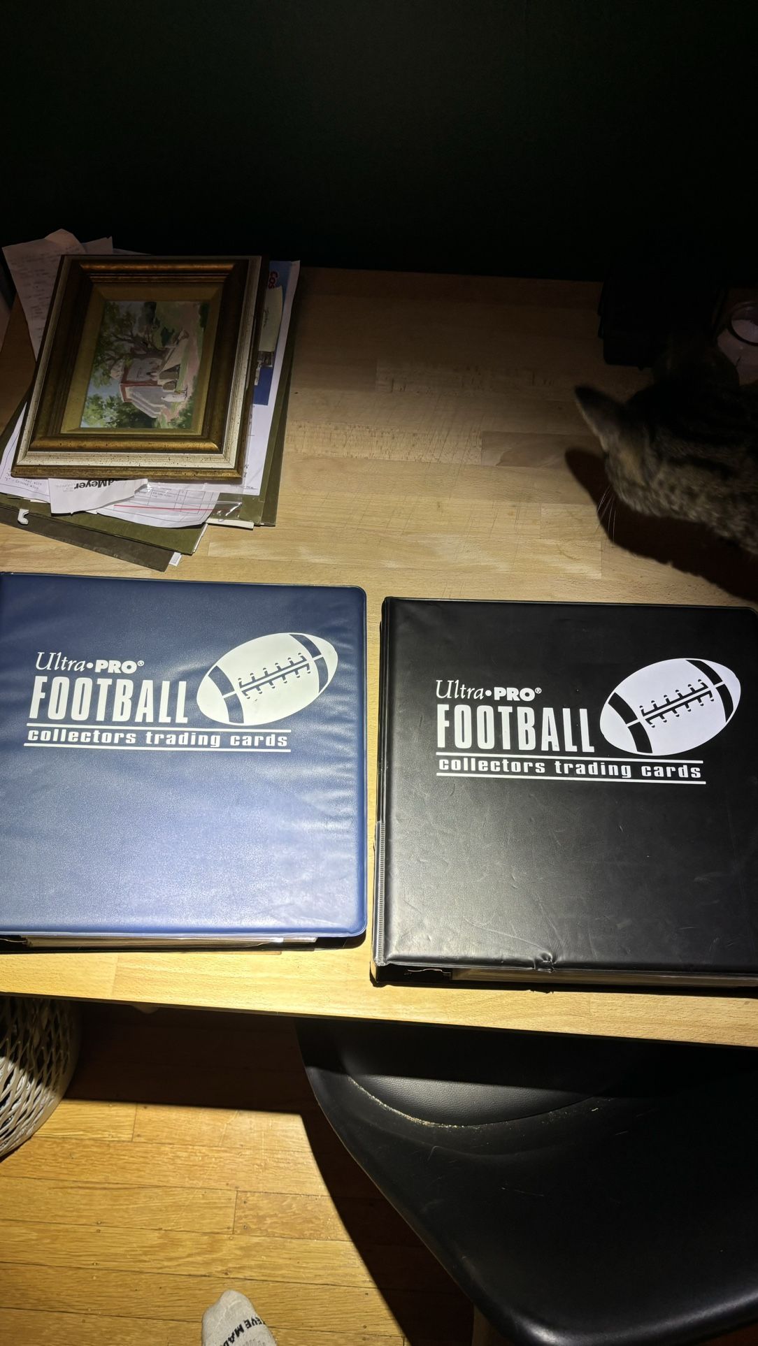 Football card Albums (2 Albums 1400ish Cards)