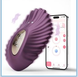 Wearable Panty Vibrator, App Remote Control, Purple