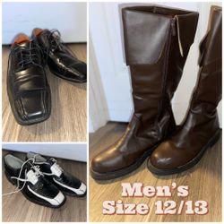 men’s shoes and boots - costume / dress up