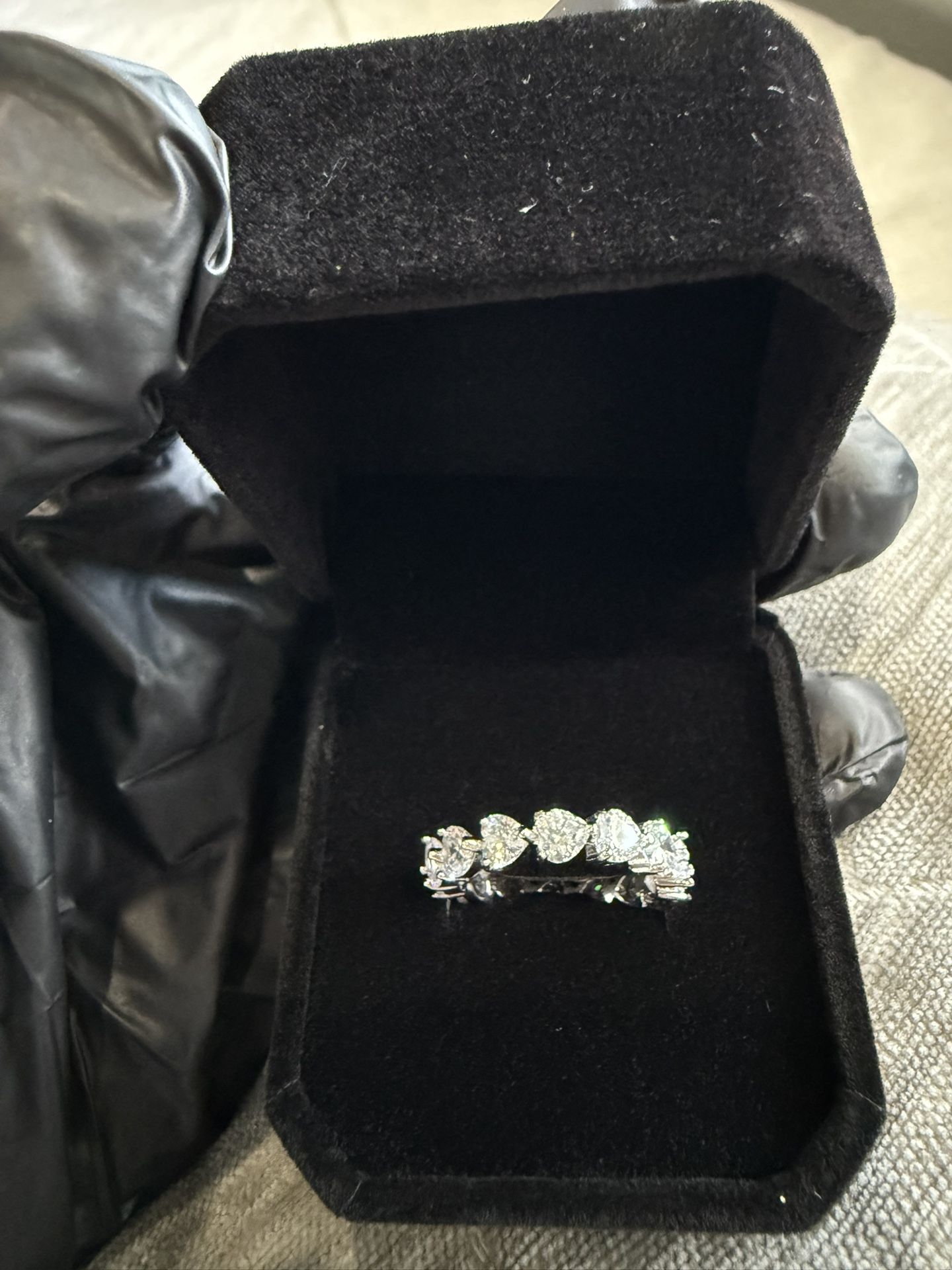 Infinity Heart Band Ring