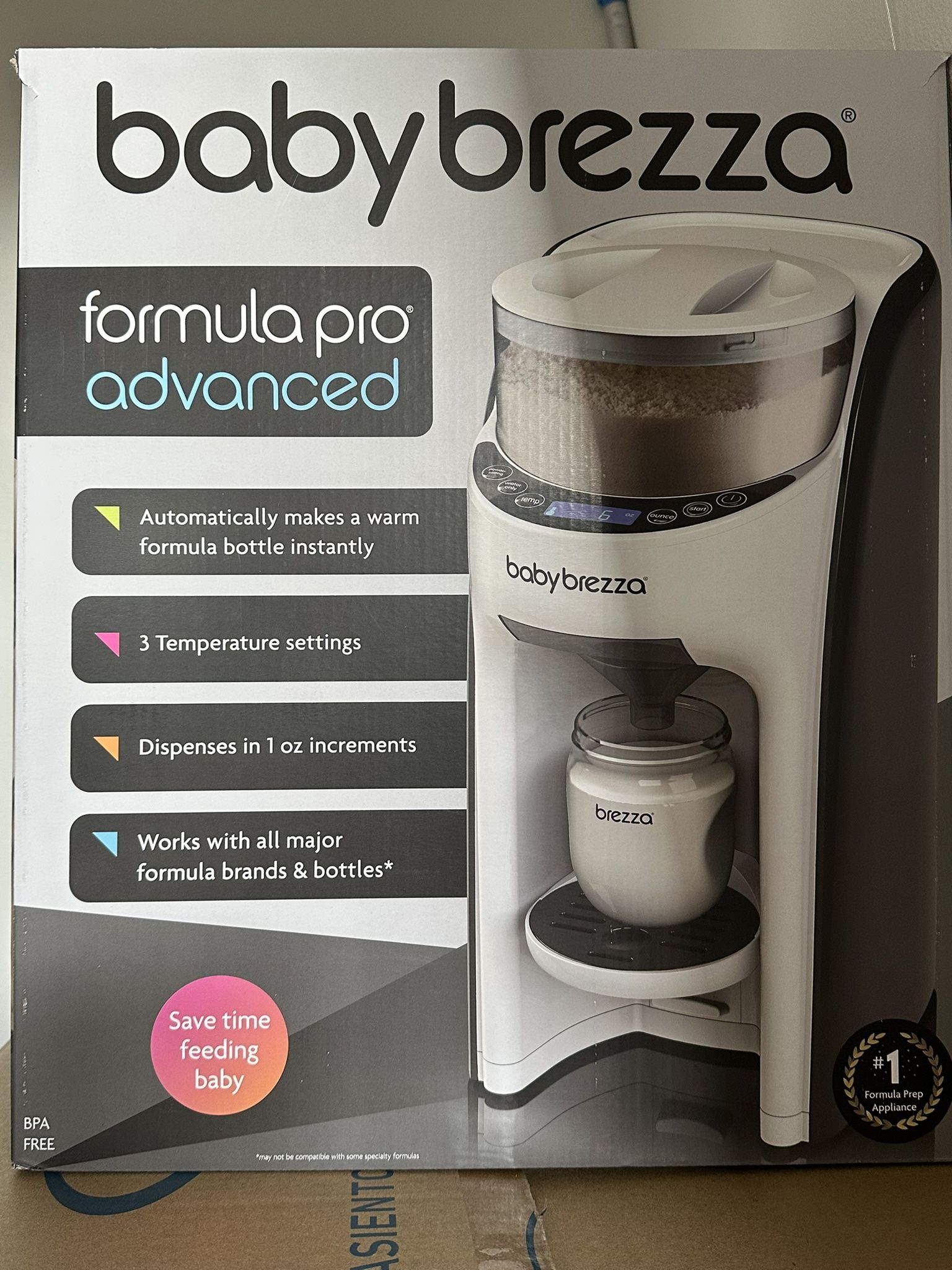 New baby Brezza Formula Maker
