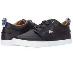 New Men’s Lacoste Size 12 Black / White 