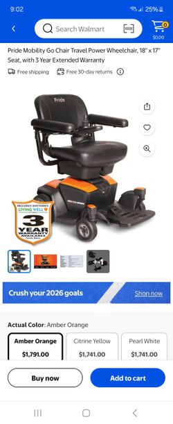 Pride Mobility Chair