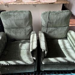 Green Electric Recliner Chairs