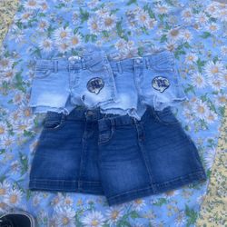 2 Skirts And 2 Shirts