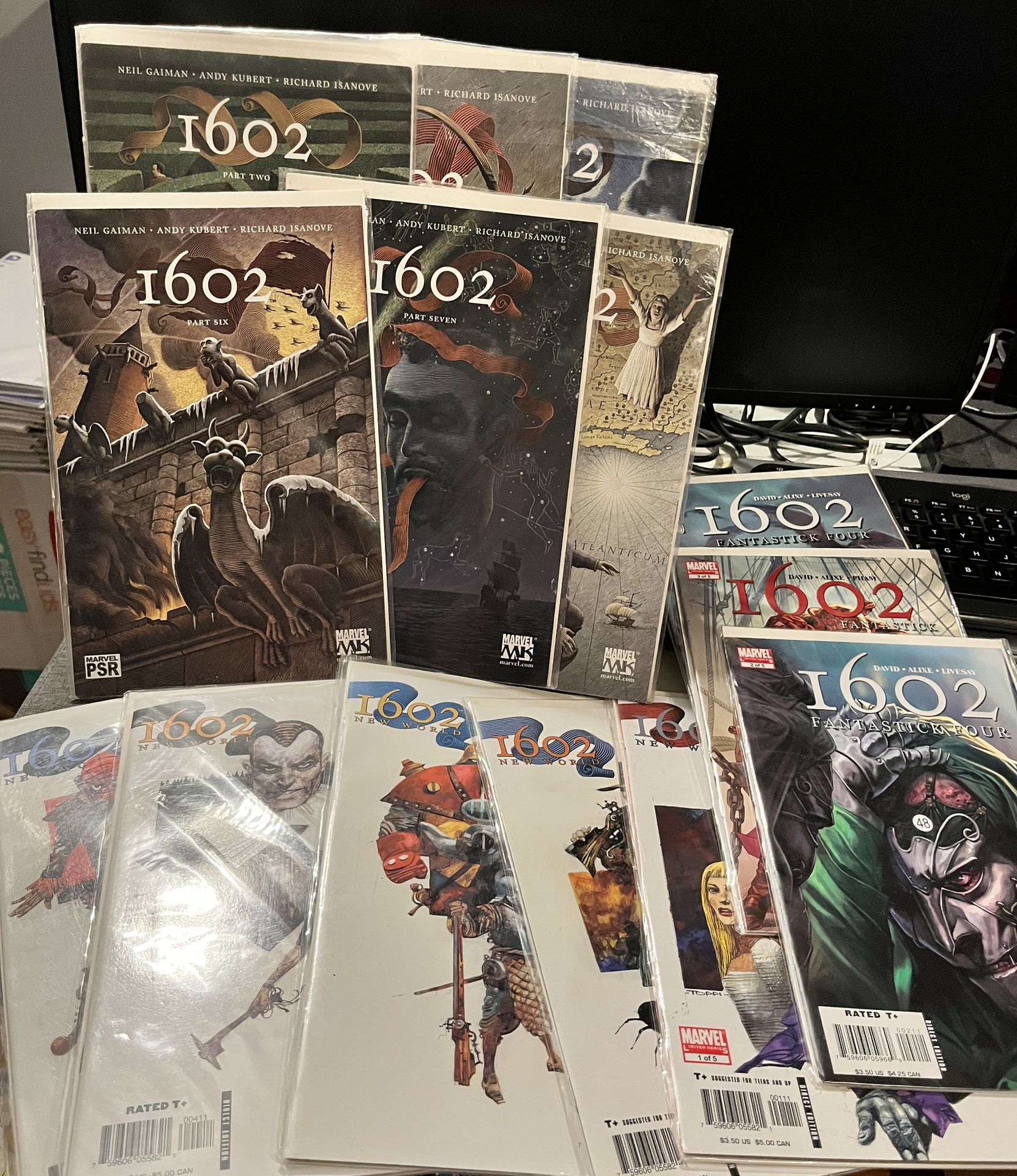 Marvel 1602 Book Lot - 14 Issues