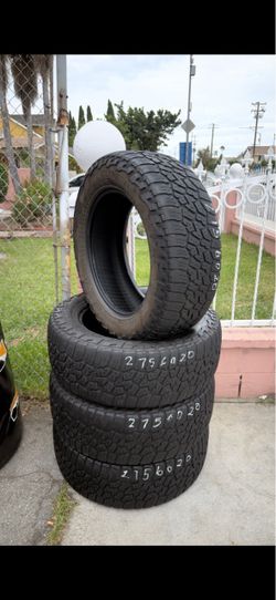 275 60 20 Used Falken tires