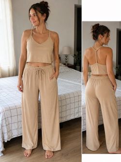 🔥 SALE! Women’s 2 Piece Lounge Set – Size L ✨ Only $10