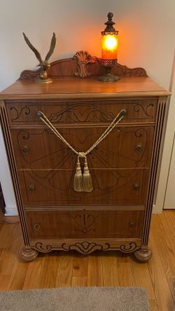 Antique Wood Dresser
