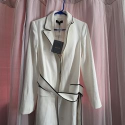 White Women Cardigan New Size Small Can Fit Medium Misses $20