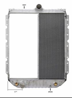 Spectra Premium 2006-3505A Aluminum Radiator for International Modelsт