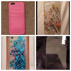 iPhone 7, Cases & Tempered glass screen protector