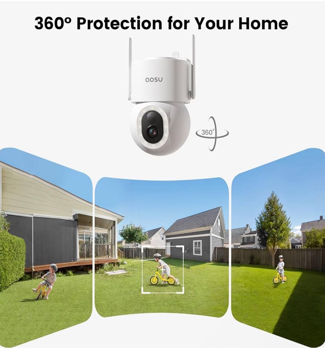 AOSU Security Cameras Wireless Outdoor