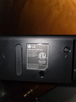 LG Soundbar