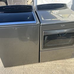 Whirlpool TopLoad Washer And Electric Dryer 