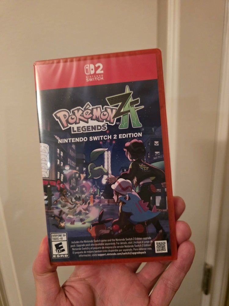 Pokemon Legends Z-A Switch 2 Game New Sealed