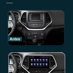 Car Radio For Jeep Cherokee 2014-2018 GPS Android Multimedia Player Din