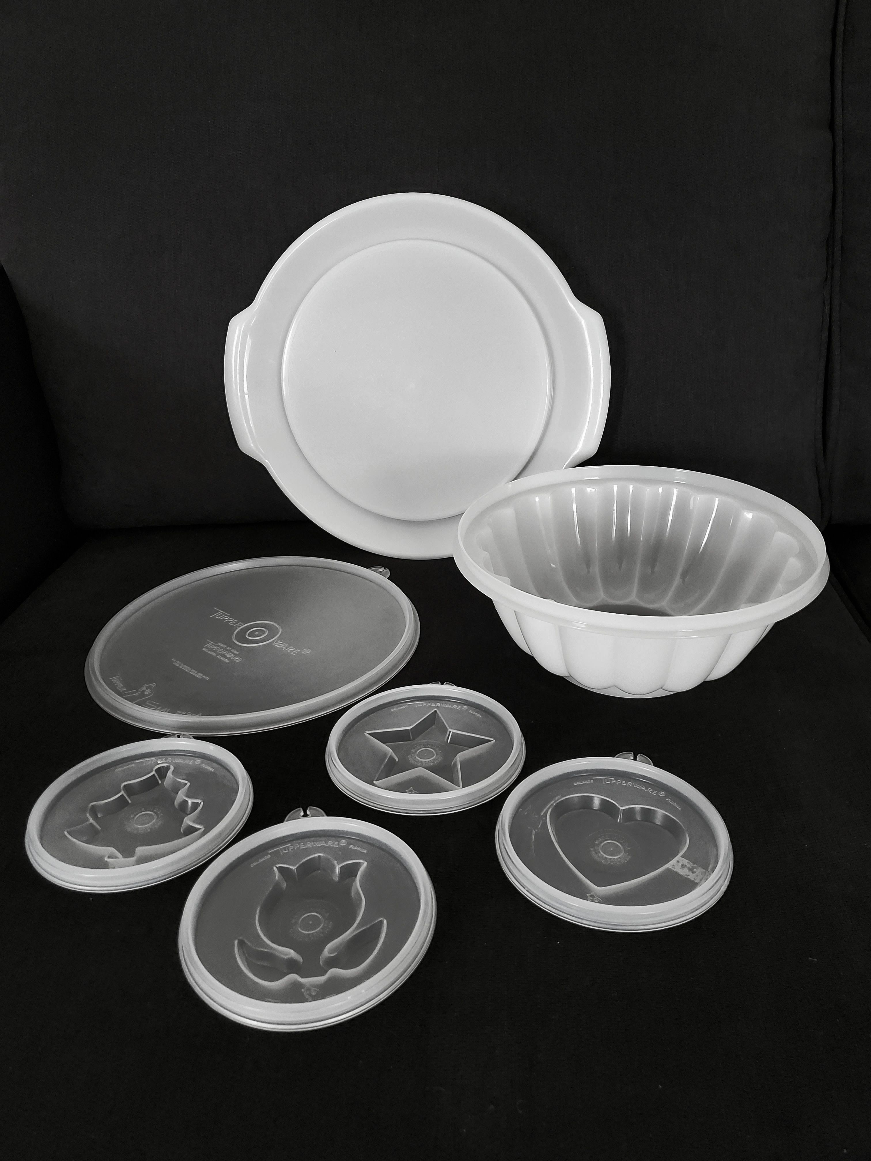 Tupperware 7-piece Jel-N-Serve Jello Mold