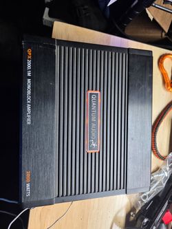 Quantum audio QPX2000.1M monoblock bass amp