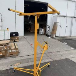 New 16 FT Drywall Lift Panel Rolling Hoist Jack Lifter Sheetrock, Drywall Lifting Construction Tools