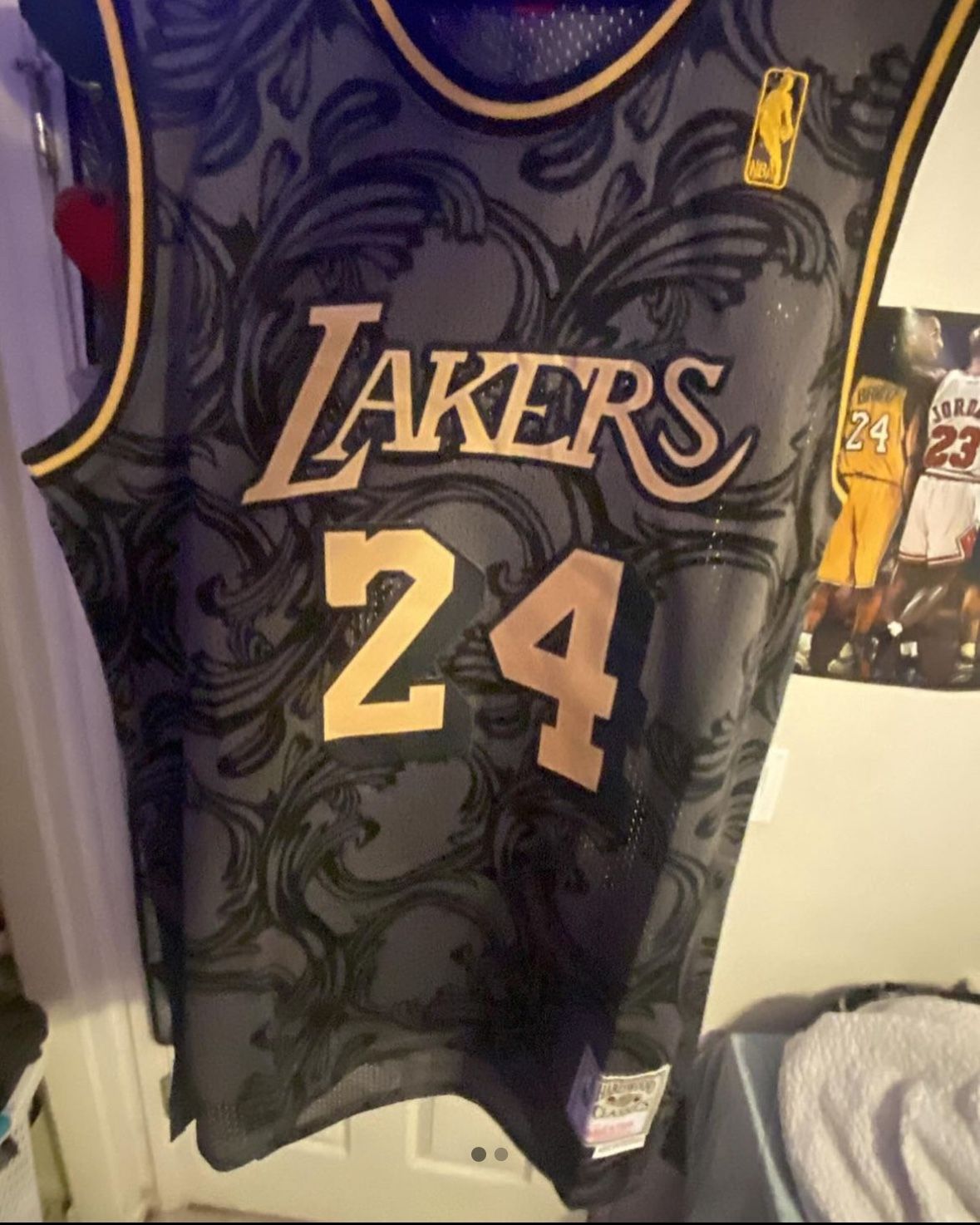 LAKERS “SNAKE SKIN” KOBE BRYANT JERSEY 